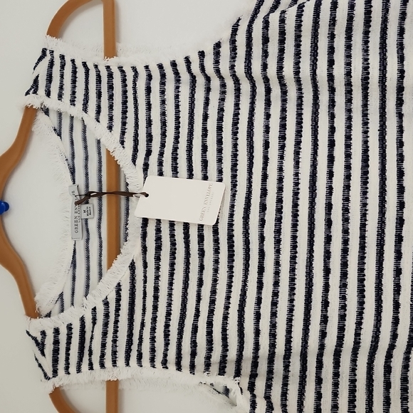 Green Envelope Sleeveless Mini Dress. Medium, - Picture 2 of 4